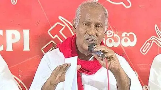 CPI: బీఆర్ఎస్తో కలిసి పని చేసే ఆలోచనే లేదు: కూనంనేని