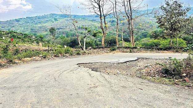 అధ్వానంగా డముకు-నిమ్మలపాడు రోడ్డు