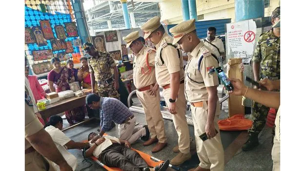 రైల్వే స్టేషన్‌లో మాక్‌ డ్రిల్‌