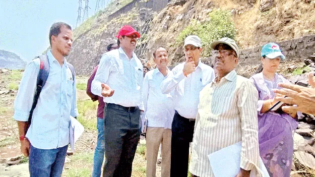 శ్రీశైలం డ్యామ్‌ పరిశీలన