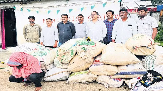 385 కిలోల గంజాయి స్వాధీనం