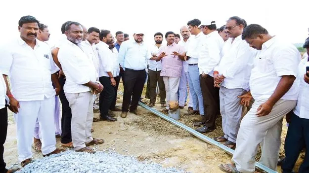 ముఖ్యమంత్రి పర్యటనకు ముమ్మరంగా ఏర్పాట్లు 