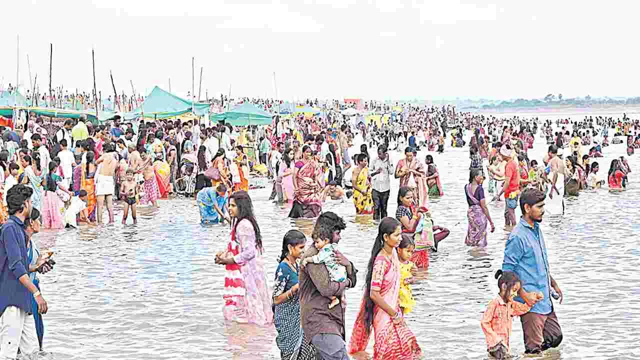 Saraswati Pushkaralu: ముగిసిన సరస్వతి పుష్కరాలు
