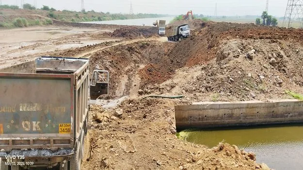 బుడమేరు ప్రక్షాళన ప్రారంభం