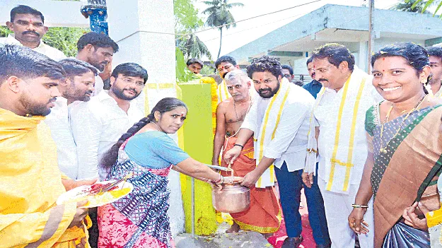 గ్రామాల్లో తాగునీటి ఎద్దడి లేకుండా చర్యలు