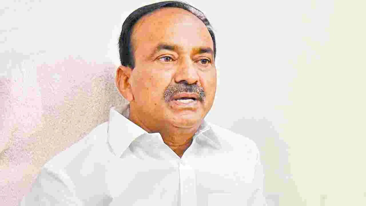 Etala Rajender: కాళేశ్వరంపై బాధ్యత అంతా కేసీఆర్‌దే!