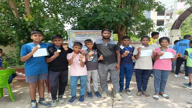 జిల్లా స్ధాయి పోటీల్లో విద్యార్థుల ప్రతిభ 