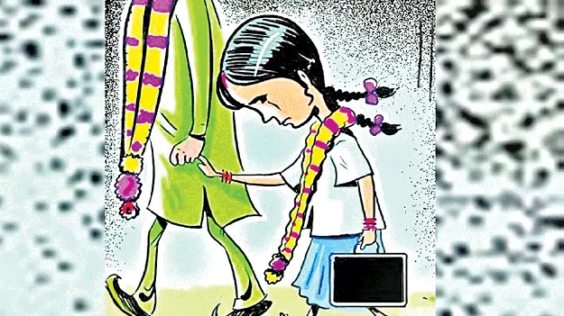   Child marriages :  ఆగని బాల్య వివాహాలు