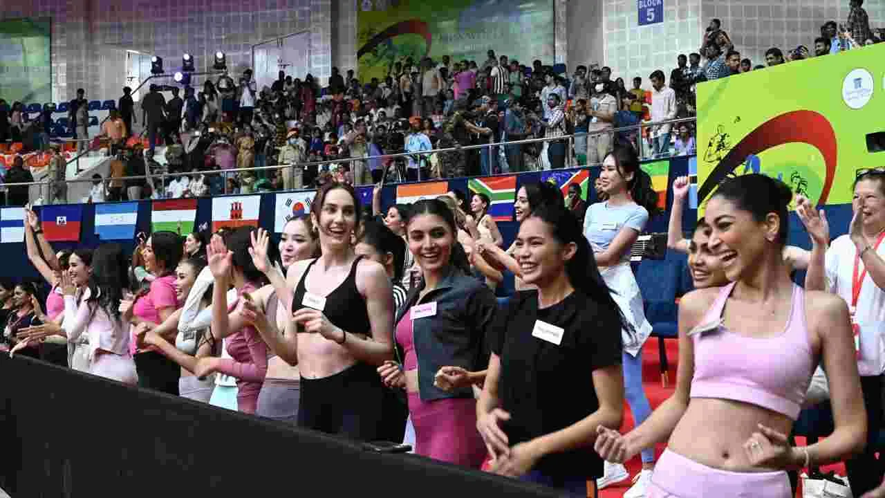 Miss World 2025: గచ్చిబౌలిలో అందాల భామల ఆటలు..