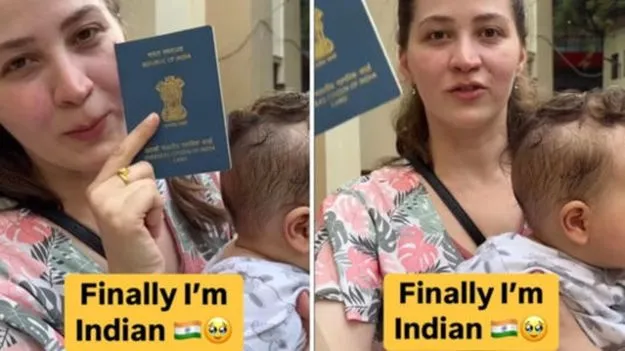 Russian Woman - OCI Card: రష్యా మహిళకు ఓసీఐ కార్డు.. ఆమె సంబరం చూస్తే.. 