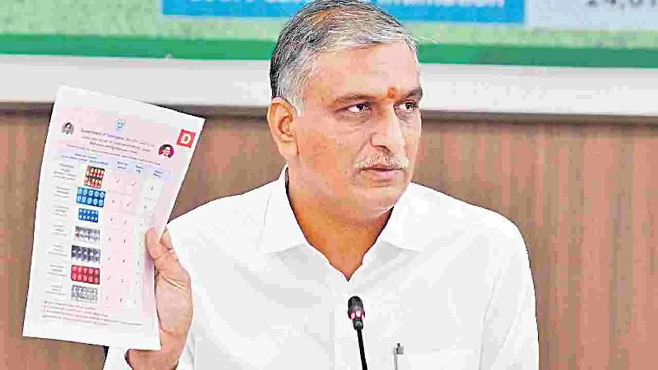 Harish Rao: చెంచుబిడ్డల అరెస్టు.. సీఎం నిరంకుశత్వానికి నిదర్శనం