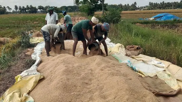 కల్లాలు ఖాళీ.. ఖాతాలు నిండె