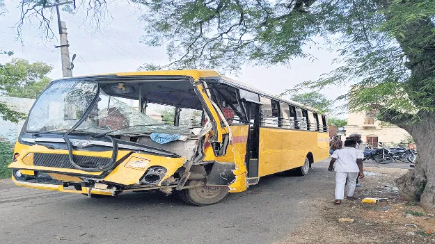 బడి బస్సులు భద్రమేనా ?