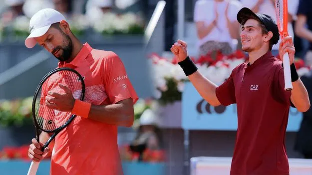 ‘మాడ్రిడ్‌’లో జొకోవిచ్‌కు షాక్‌