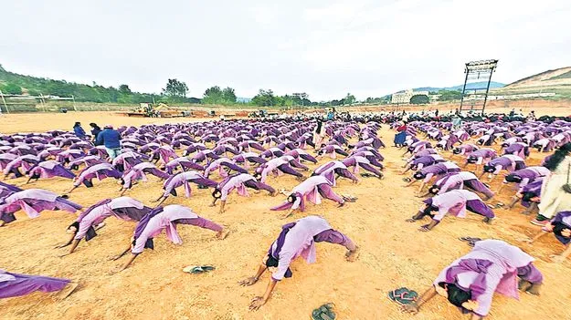 సూర్యనమస్కారాల ట్రైల్‌రన్‌