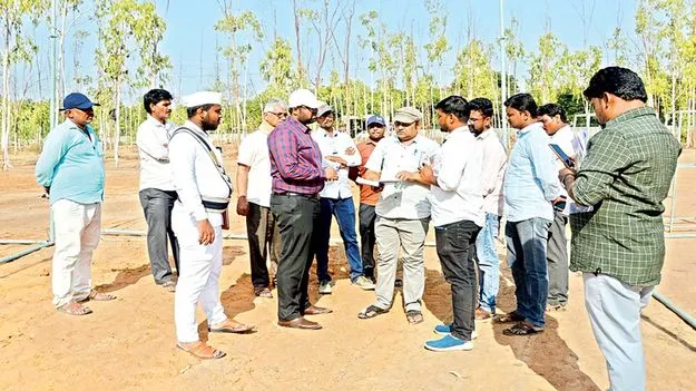 నేడు టెక్స్‌టైల్‌ పార్కు ఏర్పాటుకు భూమి పూజ