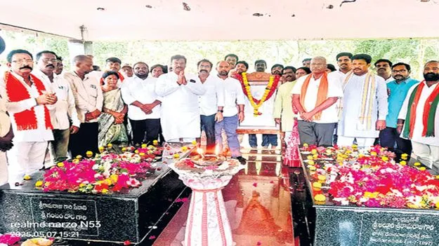 మన్యం విప్లవ వీరుడు అల్లూరికి ఘననివాళులు