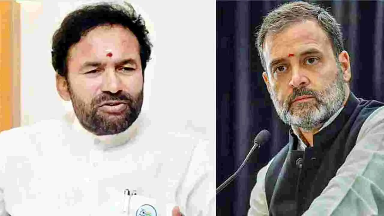 Operation Sindoor: పాక్‌ అబద్ధాలకు రాహుల్‌ ప్రచారం:కిషన్‌రెడ్డి