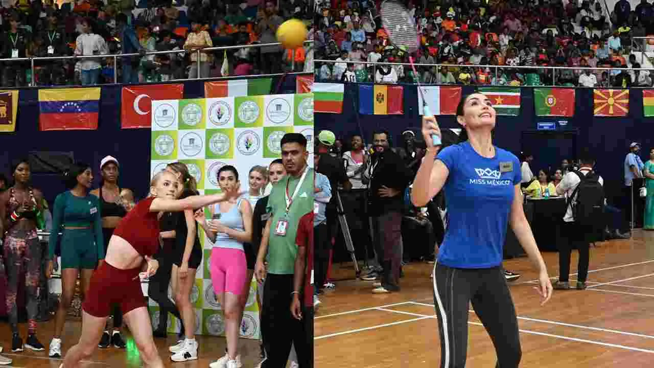 Miss World 2025: గచ్చిబౌలిలో అందాల భామల ఆటలు..