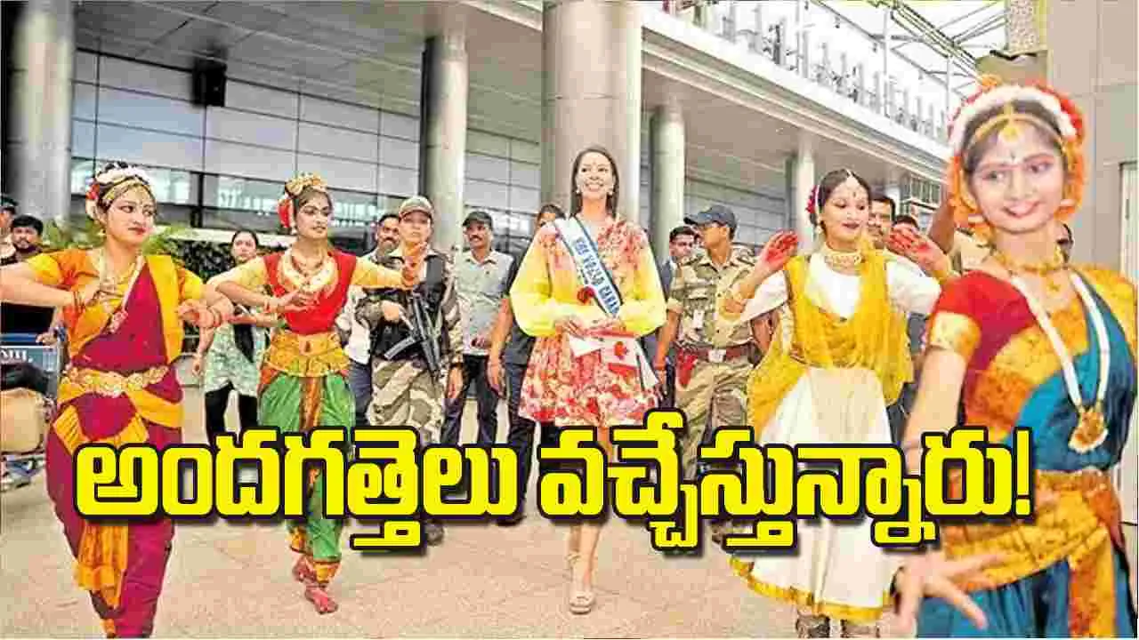 Hyderabad: అందగత్తెలు వచ్చేస్తున్నారు..