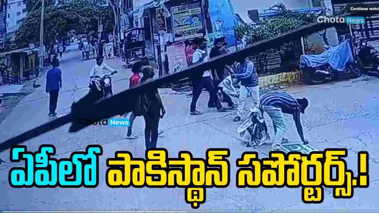 Pakistan supporters in AP: ఏపీలో పాకిస్తాన్ సపోర్టర్స్.. తల్లిపాలు తాగి..  