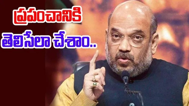 Amit Shah: భారత సైన్యాన్ని మెచ్చుకున్న అమిత్ షా.. అసలు కారణమిదే..