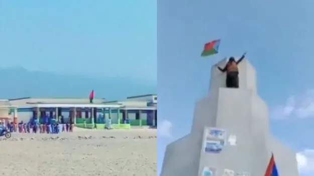 Another Shock For Pakistan: పాకిస్తాన్‌కు మరో షాక్.. పాక్ జెండాలు తొలగించిన బలూచిస్థాన్‌..