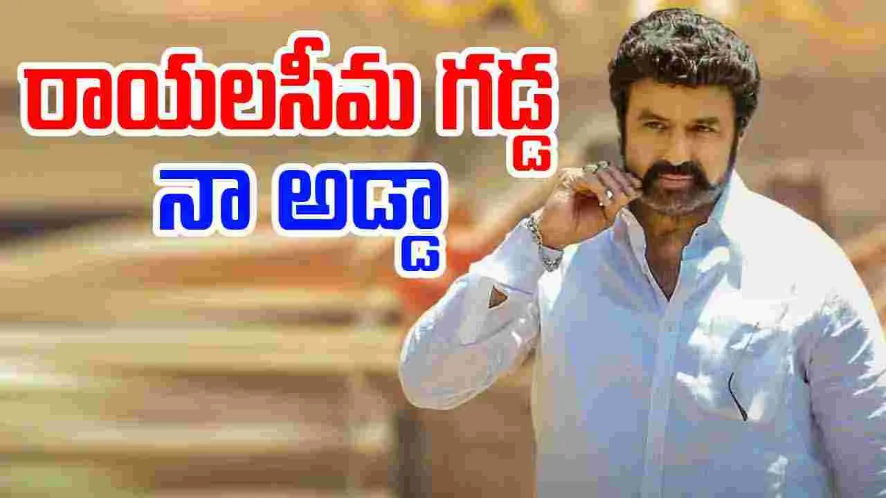 Nandamuri Balakrishna: రాయలసీమ గడ్డ నా అడ్డా.. వైసీపీకి బాలకృష్ణ  స్ట్రాంగ్ వార్నింగ్