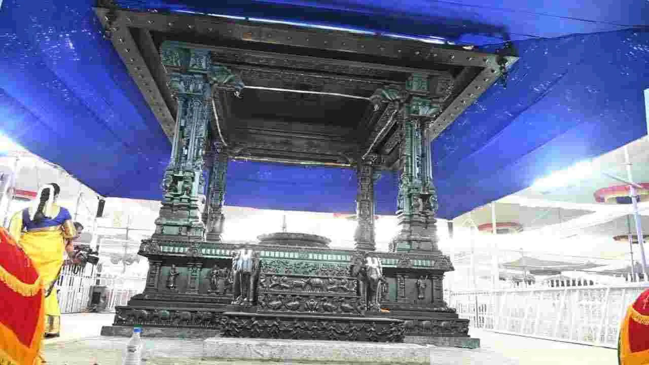 Bhadrachalam: భద్రాచలంలో సీతారామ కల్యాణోత్సవానికి భారీ ఏర్పాట్లు