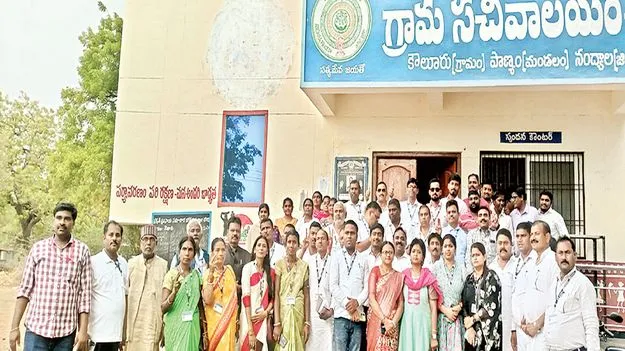 కౌలూరులో బీహార్‌ సర్పంచ్‌ల బృందం