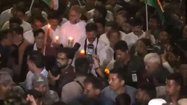 Hyderabad: పహల్గాం దాడికి నిరసనగా క్యాండిల్ ర్యాలీ..