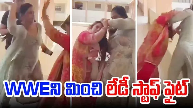 Viral Video: పొట్టు పొట్టు కొట్టుకున్న లేడీ ప్రిన్సిపల్, లైబ్రరియన్