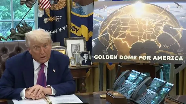 Golden Dome: అమెరికాపై మిస్సైల్ దాడులకు చెక్..ట్రంప్ గోల్డెన్ డోమ్ షీల్డ్ ప్రకటన