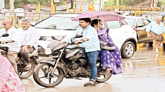 ఉమ్మడి జిల్లాలో మోస్తరు వర్షం