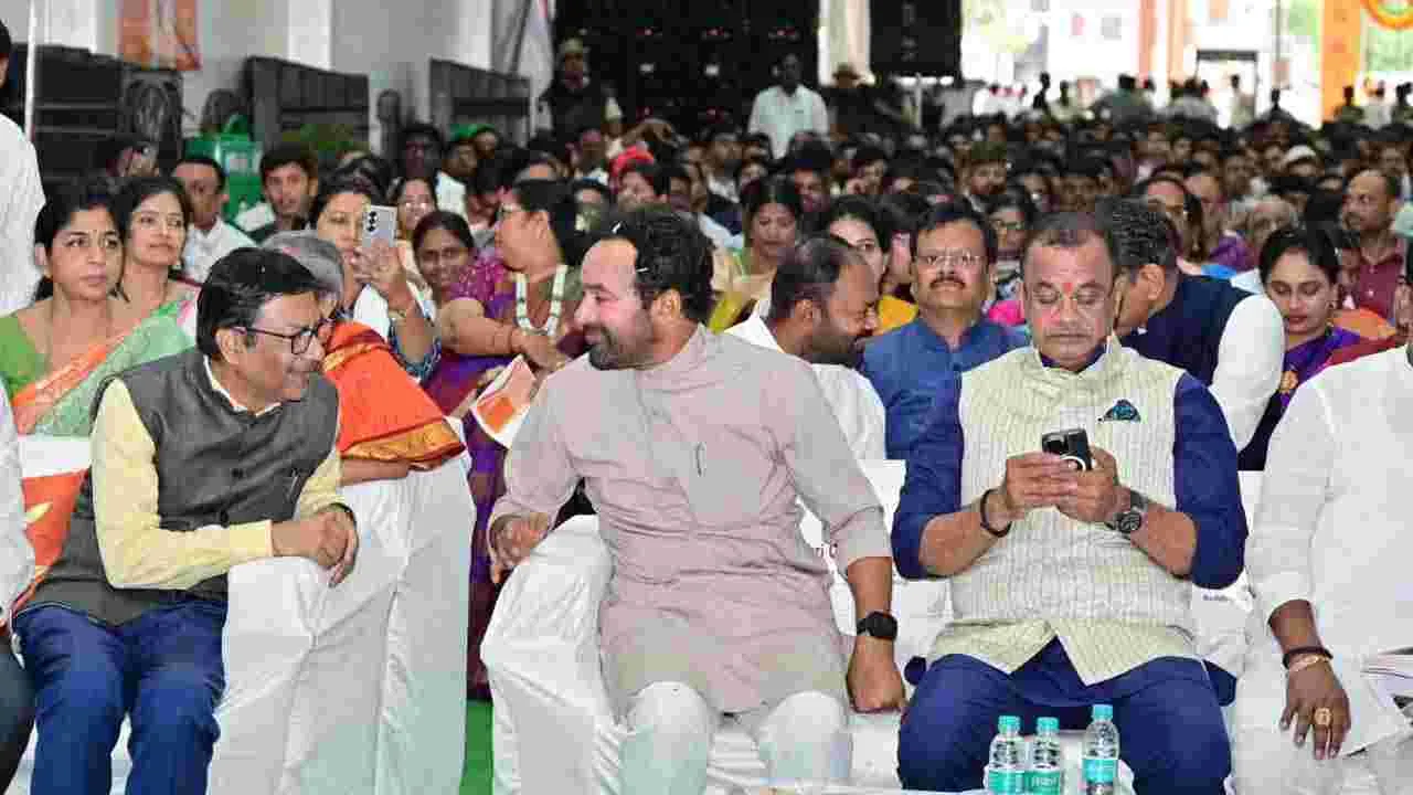 Kishan Reddy: బేగంపేట రైల్వేస్టేషన్ ప్రారంభోత్సవంలో పాల్గొన్న కేంద్రమంత్రి కిషన్‌రెడ్డి