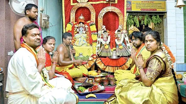 కన్నల పండువగా నారసింహుడి కల్యాణం