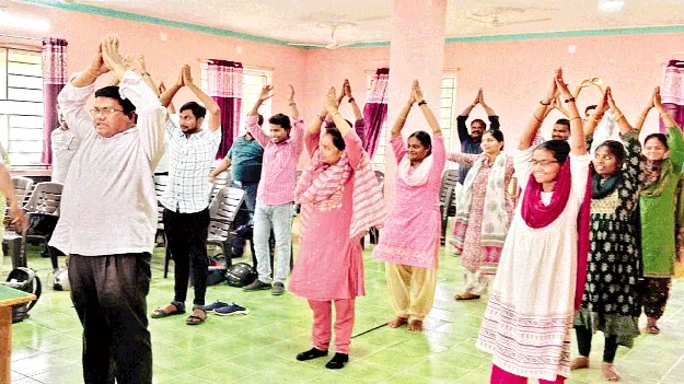  yoga   యోగాతో  మానసిక ప్రశాంతత