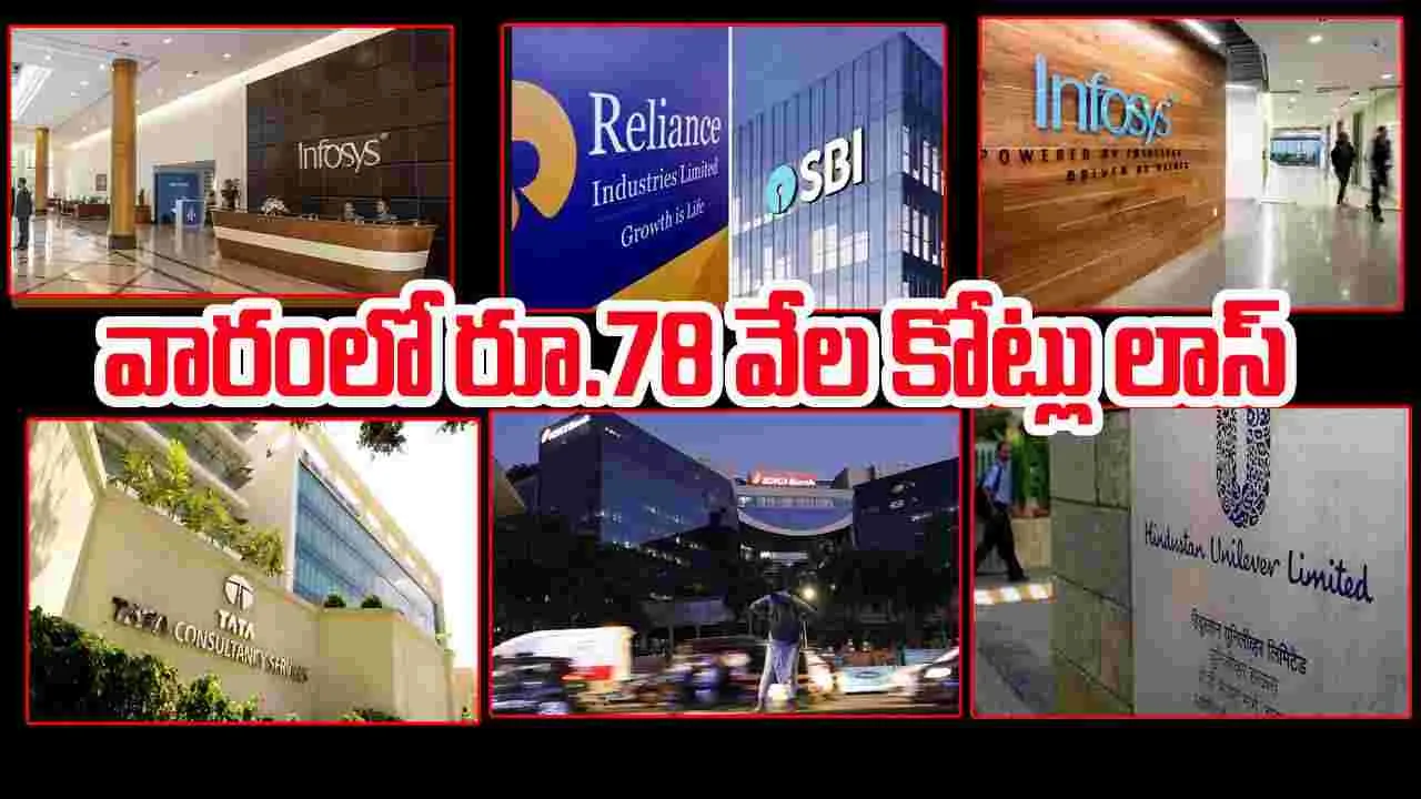 Market Valuation: వారంలో టాప్ 6 కంపెనీల లాస్ రూ.78 వేల కోట్ల పైమాటే