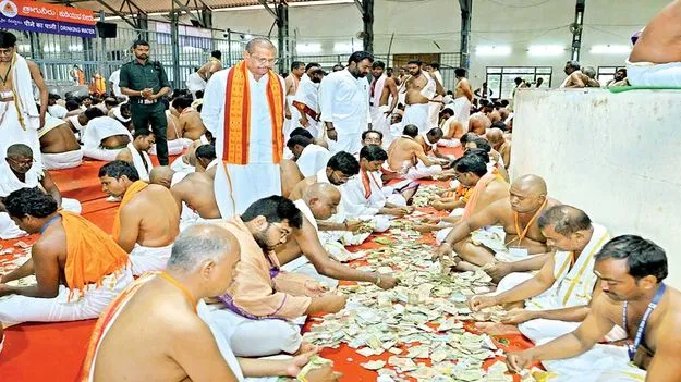 మల్లన్న హుండీ ఆదాయం రూ.3.75 కోట్లు