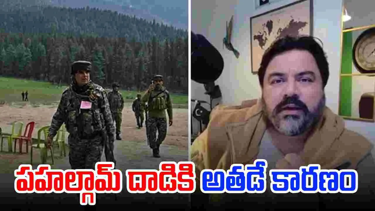 Pahalgam Attack: పహల్గామ్ దాడికి కారణం ఎవరో చెప్పిన మాజీ పాక్ ఆర్మీ మేజర్