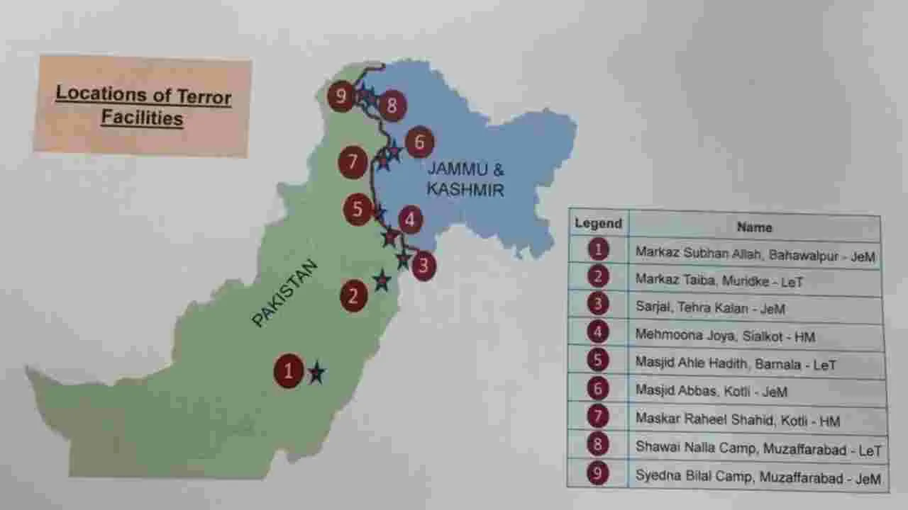 Operation Sindoor: ఆపరేషన్ సిందూర్‌ సక్సెస్..  9 ఉగ్రవాద స్థావరాలు నాశనం.. 