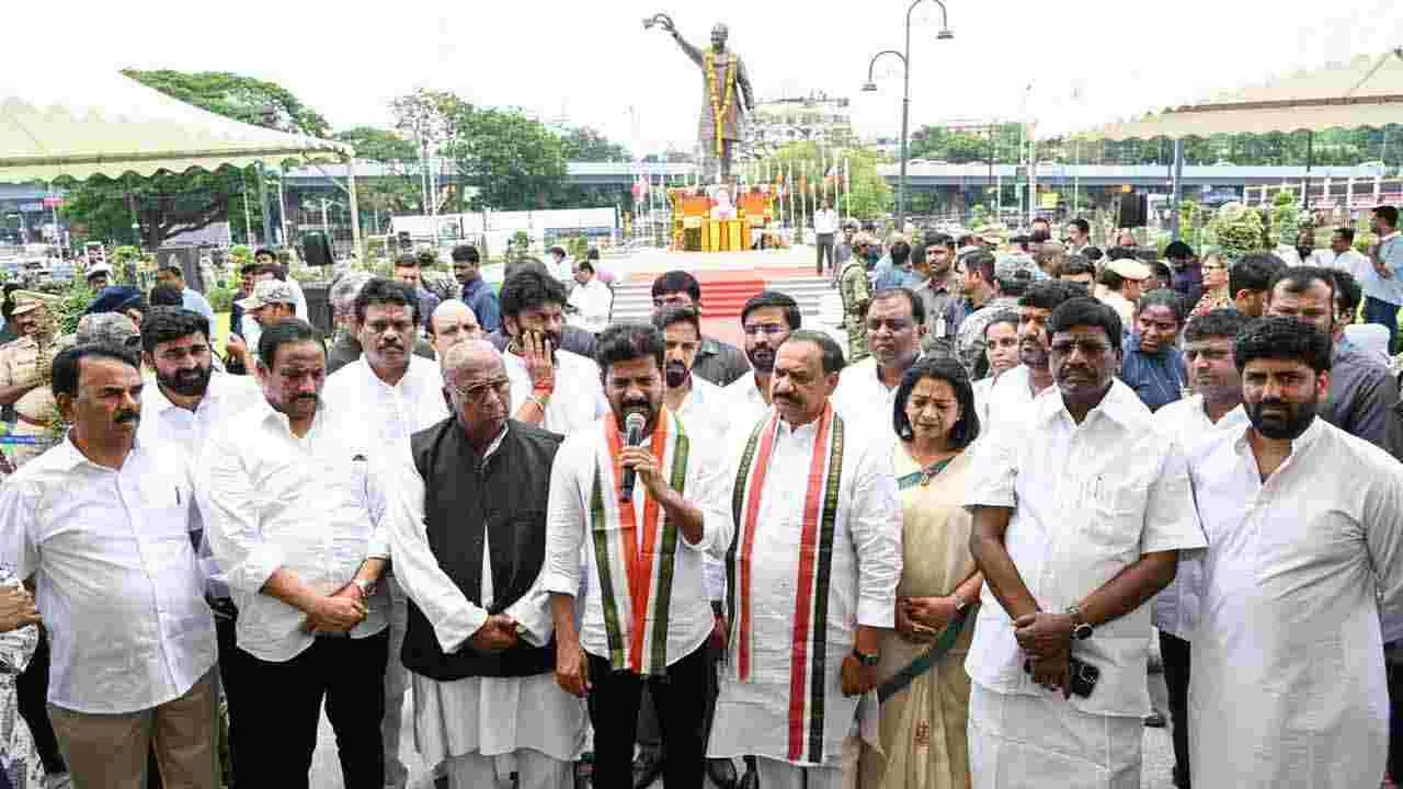మాజీ ప్రధాని రాజీవ్ గాంధీ వర్థంతి.. సీఎం రేవంత్ రెడ్డి ఘన నివాళి