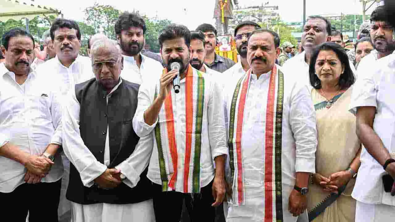 మాజీ ప్రధాని రాజీవ్ గాంధీ వర్థంతి.. సీఎం రేవంత్ రెడ్డి ఘన నివాళి