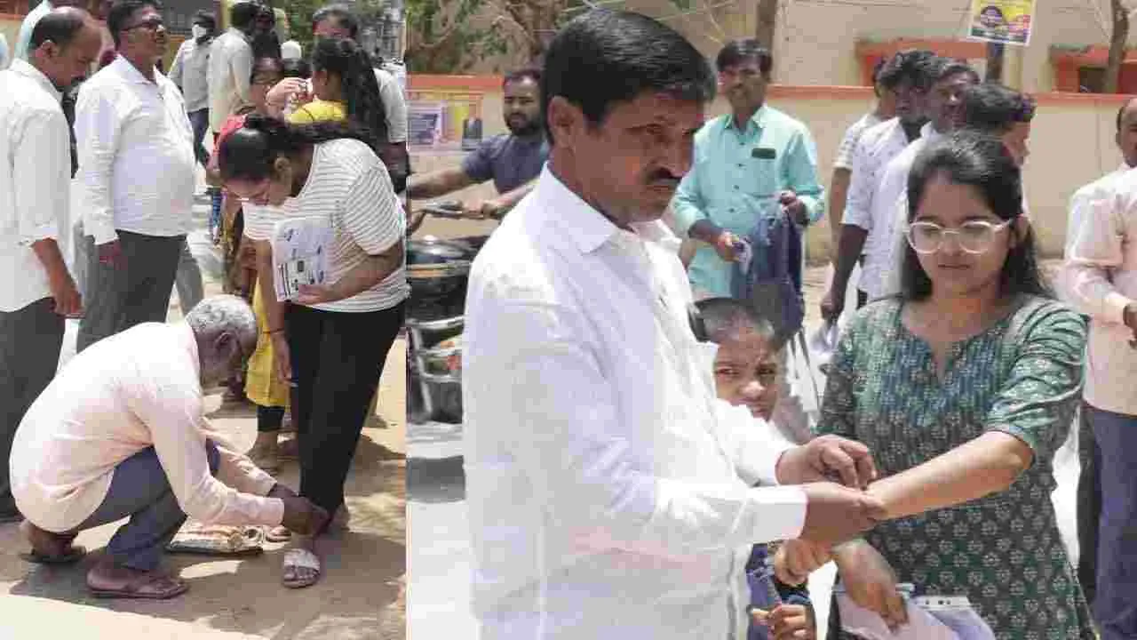 NEET Exam: తెలుగు రాష్ట్రాల్లో ప్రశాంతంగా నీట్.. పరీక్ష కేంద్రాల వద్ద భారీ బందోబస్తు