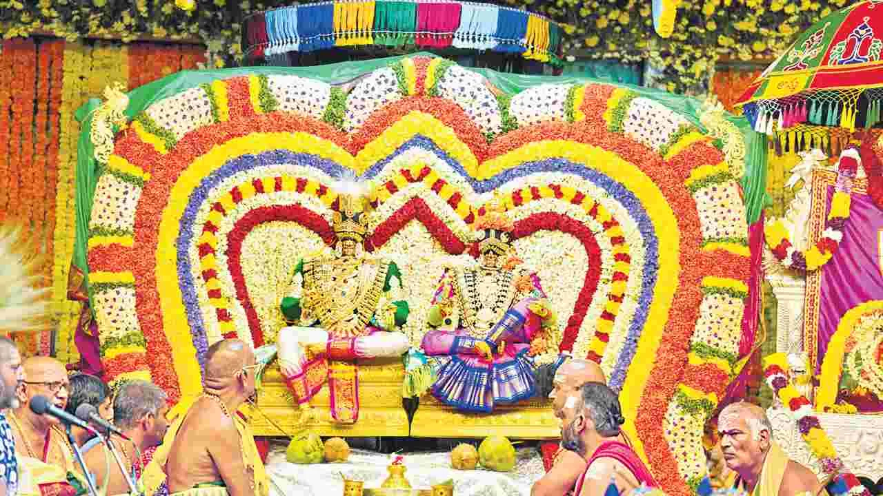 Annavaram: కమనీయం సత్యదేవుడి దివ్యకల్యాణం