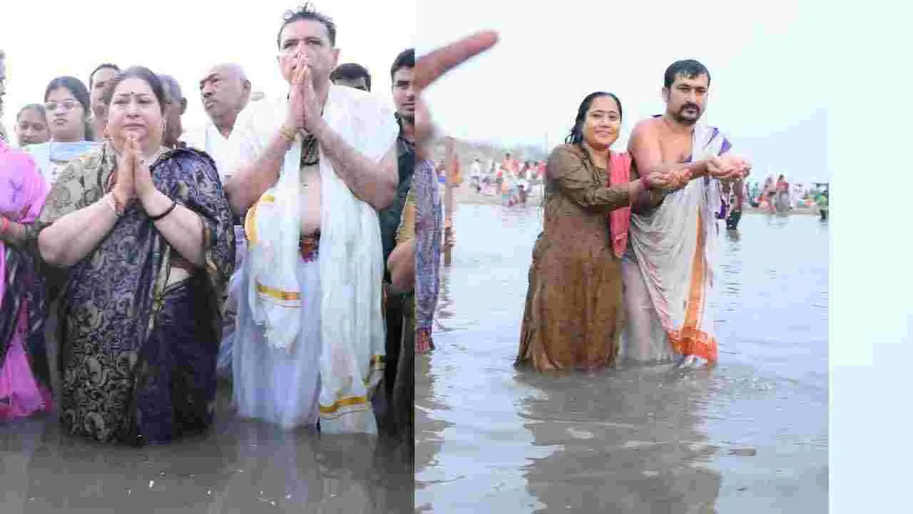 Saraswati Pushkaralu 2025: సరస్వతీ పుష్కరాలను ప్రారంభించిన మంత్రి శ్రీధర్ బాబు