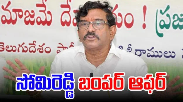 Somireddy Chandramohan Reddy:చాలా రోజులైపోయింది చూసి.. నిద్ర పట్టడం లేదు