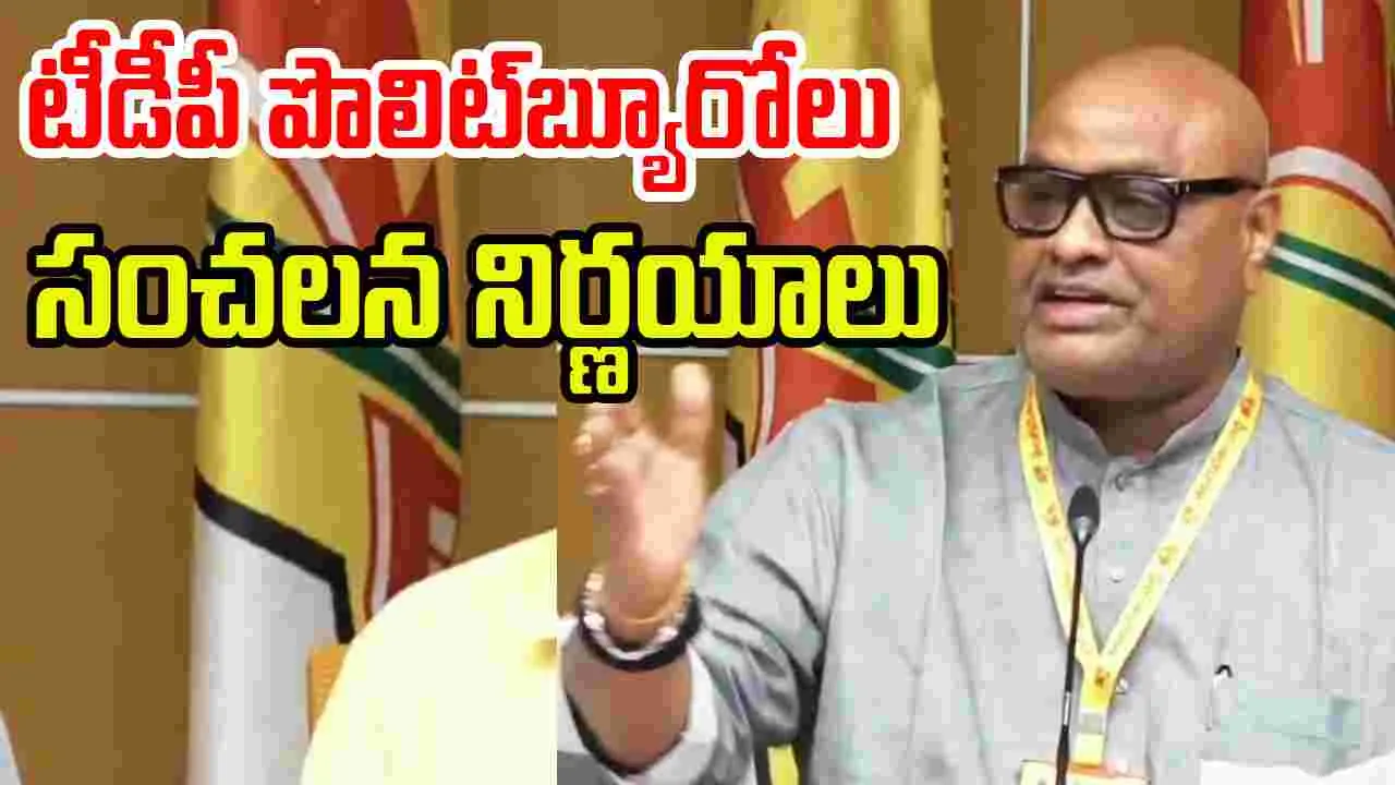 TDP politburo: టీడీపీ పోలిట్ బ్యూరో సమావేశం తీసుకున్న కీలక నిర్ణయాలు