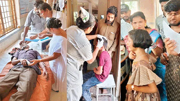 డీజే సౌండ్‌కు కదిలిన తేనెపట్టు