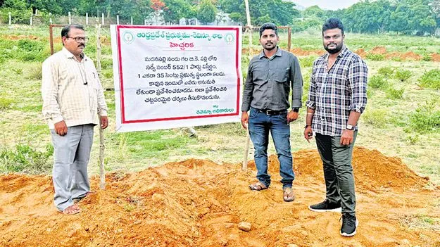Revenue Department: మదనపల్లెలో పెద్దిరెడ్డి కబ్జా